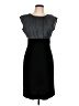 AB Studio 100% Polyester Solid Black Cocktail Dress Size 10 - photo 1
