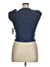 Moa Moa Blue Short Sleeve Top Size XL - photo 2
