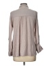 Bella D 100% Polyester Tan Long Sleeve Blouse Size L - photo 2