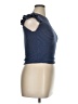 Moa Moa Blue Short Sleeve Top Size XL - photo 4