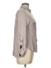 Bella D 100% Polyester Tan Long Sleeve Blouse Size L - photo 4