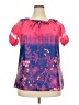 Unbranded Pink Short Sleeve Blouse Size 3X - photo 1