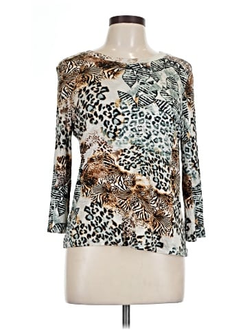 One World 3/4 Sleeve Blouse (view 1)