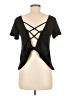 Shein Black Short Sleeve T-Shirt Size S - photo 2