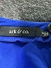 Ark & Co. Solid Blue Cocktail Dress Size S - photo 7