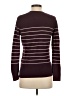 Gap Stripes Burgundy Pullover Sweater Size S - photo 2