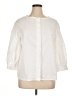 Unbranded 100% Polyester Ivory 3/4 Sleeve Blouse Size XL - photo 1