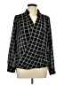Pleione 100% Polyester Black Long Sleeve Blouse Size L - photo 1