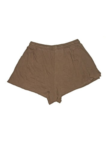 Girlfriend Collective Khaki Shorts (view 2)