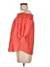 Beware! Red Orange 3/4 Sleeve Blouse Size M - photo 5