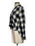 Double Zero Plaid Gray Long Sleeve Blouse Size S - photo 5