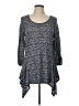 Cal Style Gray Casual Dress Size L - photo 1