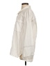 Zara TRF Ivory 3/4 Sleeve Button-Down Shirt Size S - photo 5