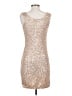 Shein Metallic Gold Cocktail Dress Size S - photo 2