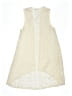 Beautees 100% Polyester Ivory Sleeveless Top Size 7 - 8 - photo 1