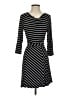 Design History Stripes Black Casual Dress Size S - photo 1