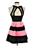 Crystal Doll Color Block Pink Cocktail Dress Size 5 - photo 2