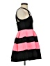 Crystal Doll Color Block Pink Cocktail Dress Size 5 - photo 4