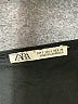 Zara Solid Black Casual Dress Size S - photo 7