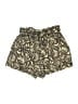 Omika 100% Viscose Paisley Gold Shorts Size XS - photo 1