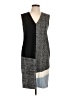 Max Mara Graphic Gray Blue Casual Dress Size L (estimated) - photo 1