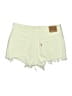 Levi's Yellow Denim Shorts Size 10 - photo 2