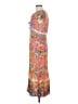 Saloni Orange Casual Dress Size 8 - photo 5