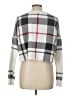 colsie Plaid White Pullover Sweater Size L - photo 2