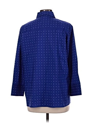Hinson Wu 3/4 Sleeve Button-Down Shirt (view 2)