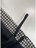 Valentino Houndstooth Brown Black Wool Skirt Size 8 - photo 6
