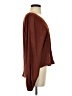Dolan 100% Polyester Brown Long Sleeve Blouse Size S - photo 4