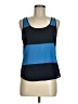 French Connection 100% Polyester Blue Tank Top Size M - photo 1