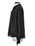 Tamara H. 100% Polyester Polka Dots Black Long Sleeve Blouse Size L - photo 5