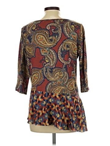 One World 3/4 Sleeve Top (view 2)