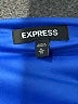 Express Solid Blue Cocktail Dress Size XL - photo 6