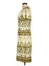 ETRO Print Green Yellow Casual Dress Size EU (IT) 48 / US 12 - photo 5