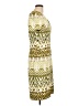 ETRO Print Green Yellow Casual Dress Size EU (IT) 48 / US 12 - photo 4