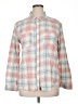 BP. 100% Cotton Plaid Ivory Long Sleeve Button-Down Shirt Size XL - photo 1