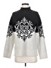 Ann Taylor LOFT Print Silver Turtleneck Sweater Size XS - photo 1