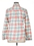 BP. 100% Cotton Plaid Ivory Long Sleeve Button-Down Shirt Size XL - photo 2