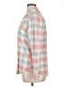 BP. 100% Cotton Plaid Ivory Long Sleeve Button-Down Shirt Size XL - photo 5