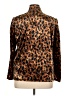 See U Soon Animal Print Gold Blazer Size XL - photo 2