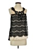 Studio Y Black Sleeveless Blouse Size S - photo 1
