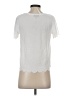 Topshop 100% Polyester Ivory Short Sleeve T-Shirt Size 2 - photo 2