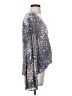 Blue Life 100% Rayon Silver Long Sleeve Blouse Size S - photo 4