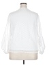 Unbranded White Long Sleeve Blouse Size XXL (estimated) - photo 2