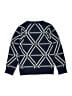 Albion Argyle Blue Pullover Sweater Size M (estimated, kids) - photo 2