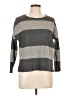 Lauren Jeans Co. Stripes Gray Pullover Sweater Size L - photo 1
