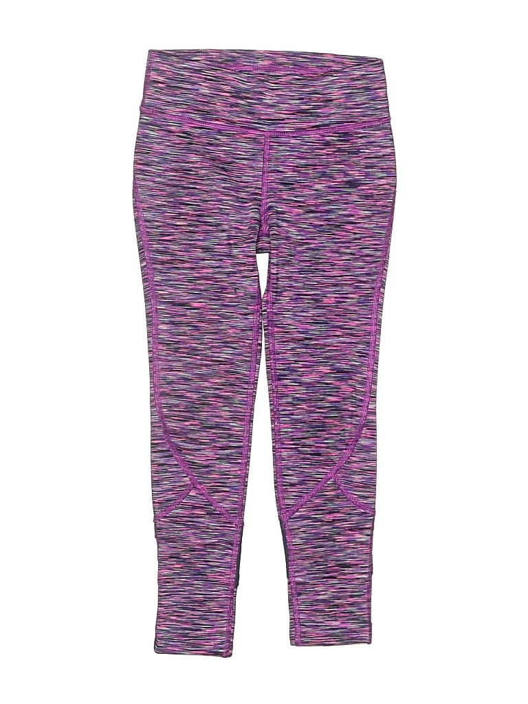 Pre-owned All In Motion Kids' Active Pants In Purple