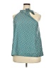 Shein Curve 100% Polyester Teal Sleeveless Blouse Size 20 Plus (4) - photo 1